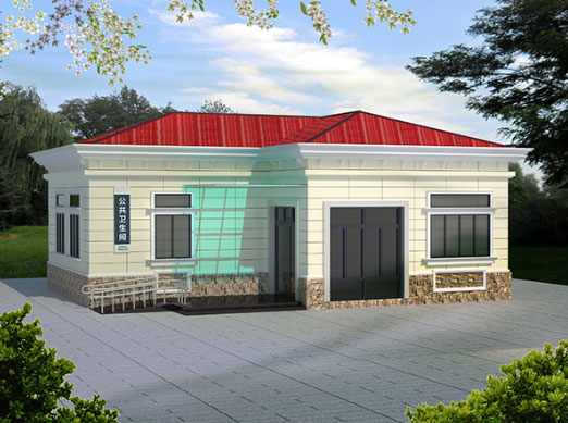 荣邦乡现代都市型移动厕所